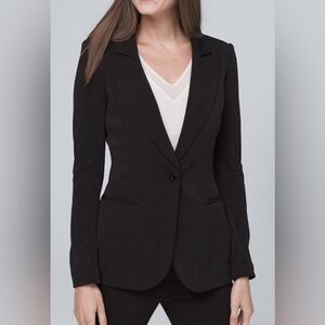 💖 black blazer black blazer WHBM blazer